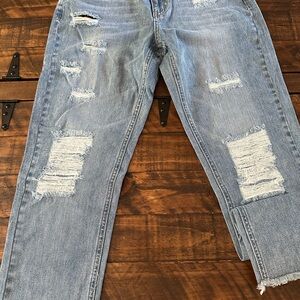 Midirose Light Blue Denim Jeans